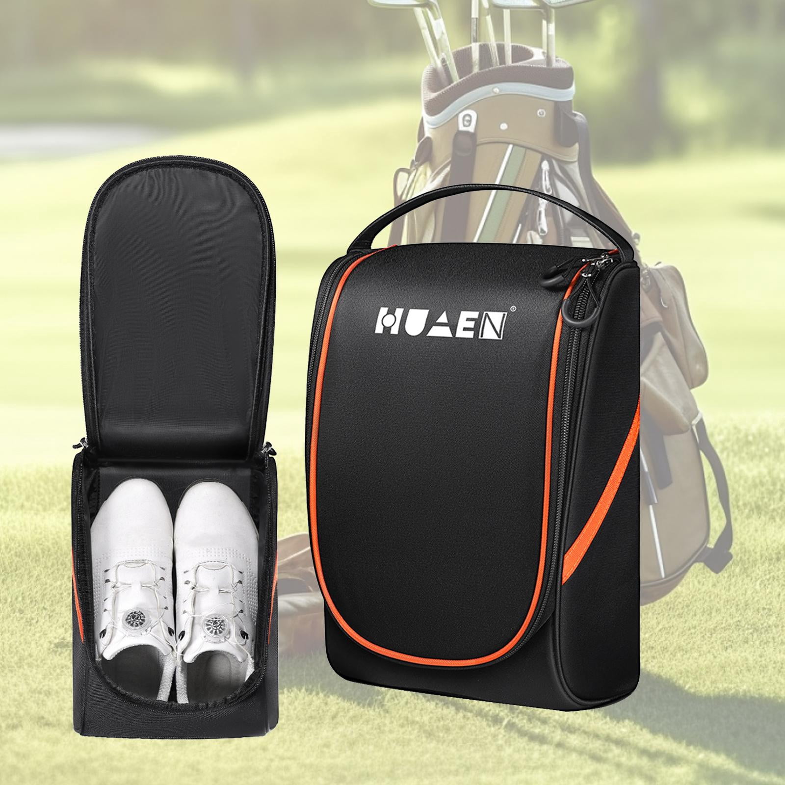 Baoblaze Golf Shoes Bag Gift for Golfer Pockets Pouch for Outdoor and Field