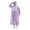 Purple, variant on Adult Long Lasting Disposable Raincoat with Extended Hood for Full Protective Rain Gear for Outdoor Use Insulated Vest Womens Casual Hooded Jacket Junior Zip up Checke Jacket for Women