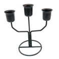 thumbnail image 4 of Candelabro de 3 brazos, candelabro de hierro, candelabro decorativo para vacaciones, dormitorio, sala de estar, decoración de boda Estilo A BLESIY candelero, 4 of 8