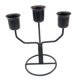 thumbnail image 4 of Candelabro de 3 brazos, soporte creativo de hierro para velas, mesa de comedor, Bar, boda, dormitorio, decoración del hogar Estilo A, 4 of 9
