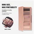 thumbnail image 6 of ONLYEOR 6 Colors Mini Eyeshadow Makeup Palette Neutral Nude Smoky Eye Shadow Taupe & Brown Matte Make Up Pallet with Mirror Highly Pigmented Long Lasting Waterproof Travel Size Gift Kit, 6 of 9