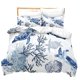 thumbnail image 4 of Juego de cama con diseño de tortuga marina azul en 3D, funda nórdica (Reina: funda de almohada de 51 x 66 x 2, juego de edredón de 228 x 228), 4 of 8