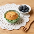 thumbnail image 4 of 100 Pack PVC Cupcake Liners and Baking Cups, Multicolor Polka Dot Design, Paper Baking Cups for Muffins and Cupcakes, 6 Colors, Storage Box, 4 of 6