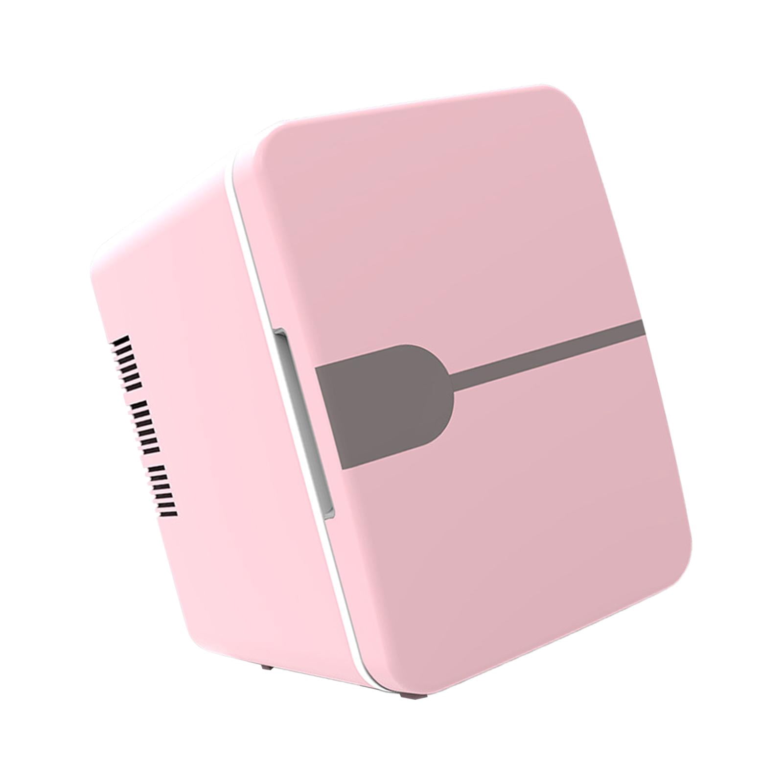 Baoblaze Compact Refrigerator Little Tiny Fridge Lightweight Multipurpose Mini Fridge Pink