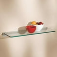 thumbnail image 2 of Dolle 0.31 in. H X 23.6 in. W X 4.7 in. D Clear Glass Shelf Board, 2 of 5