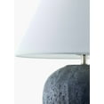 thumbnail image 6 of Livabliss Table Lamps, 22" Bagre Modern Bedside Nightstand Table Lamp for Bedroom Living Room Office, Gray Body with White Shade (22"H x 16"W x 16"D), 6 of 6