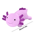thumbnail image 3 of Salamander Plush Pillow Toy - Adorable Stuffed Animal, Super Soft & Cuddly, Gift for Kids, Collectors, Room Decor Purple, 3 of 3
