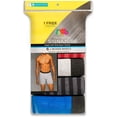 thumbnail image 2 of Fruit of the Loom Men's Boxer Briefs Signature Collection 6-Pack Super Soft Ring Spun Cotton, 2 of 2