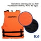 thumbnail image 3 of Chaleco Salvavidas Kingsports para Natacion Playa Piscina Naranja CH, 3 of 9