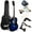 Blue, variant on RockJam Blue Acoustic Guitar Kit with Guitar Tuner, Guitar Bag & Guitar Stand