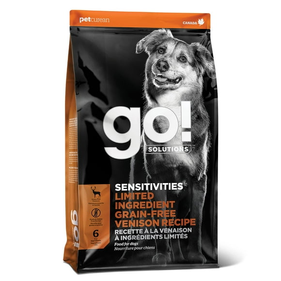 Go! Solutions Sensitivities Limited Ingredient Grain-Free Venison Dog Food 22lb