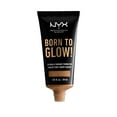 thumbnail image 2 of NYX Professional Makeup Born To Glow Naturally Radiant Foundation, Medium Coverage, Warm Honey, 2 of 6