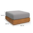 thumbnail image 5 of Tahoe 2-Piece Armchair and Ottoman Set in Natural Light Gray, 5 of 8
