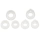 thumbnail image 1 of 6 Unidades de s de Silicona de Accesorio de Fabricacion de Joyería Sunnimix Herramienta de molde de anillo de silicona, 1 of 8