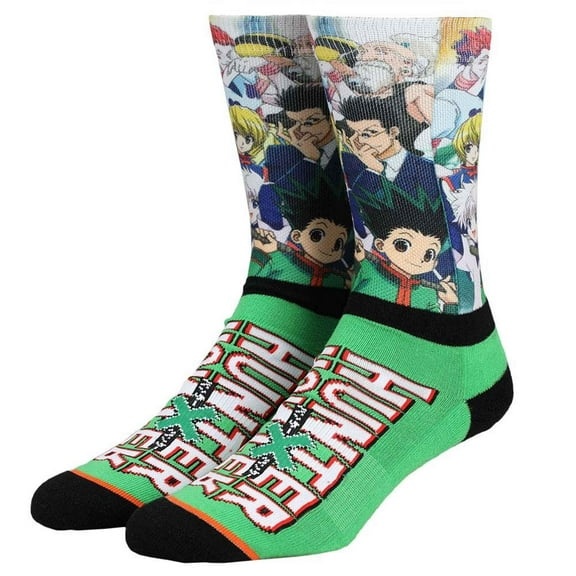 HXH Hunter X Hunter Anime Character Crew Socks