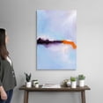 thumbnail image 2 of Great Big Canvas "Winter Lavender"  by Circle Art Group Orange Black abstract  Wrapped Canvas Print Wall Artwork, 2 of 7