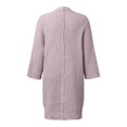 thumbnail image 3 of Vedolay Women's Casual jackets Womens Casual Jackets Button Down Long Sleeve Stretch Classic Casual Coat,Purple One Size, 3 of 4