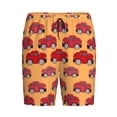 thumbnail image 4 of Wukai Red Cars Men’s Short Pajama Pants With Pockets Soft Sleep Pj Shorts for Men-Medium, 4 of 6