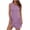 Purple a1, variant on V-Neck Summer Beach Dress for Women Casual Mini T Shirt Dresses Vacation Side Split Sleeveless Sundress S-2XL