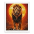 thumbnail image 5 of Paint by Numbers Kit for Adults, Lion Majestic Sunlit Silhouette Paint by Numbers, Easy Paint by Numbers Kit for Adults Beginner, DIY Adult Paint by Number Kits on Canvas, Home Decor, 5 of 7