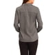thumbnail image 3 of CAMISAS ELEGANTES PARA MUJER INSPIRADAS CHIC, CON CUELLO PUNTA V Y MANGAS LARGAS, BLUSA DE SATÉN SUAVE M GRIS, 3 of 6