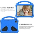 thumbnail image 2 of Allytechgroup Kids Case for iPad Pro 11 Inch 4th/3rd/2nd/1st Gen,  iPad Air 4 /5 EVA Shockproof Heavy Duty Case with Foldable Kickstand / Handle Kids Friendly Case for Boys Girls Children, Blue, 2 of 7
