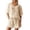 Beige, variant on ibiyuan 2 Piece Outfits For Women Women's Summer Casual Outfit Pleated Short Sleeve Top and Shorts Two Piece Set