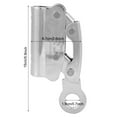 thumbnail image 4 of Portable Lightweight Self-Braking Stop Climbing Descender, Climbing Rope Grab, Outdoor Use For 8-16Mm Rope Diameter Climbing Use, 4 of 8