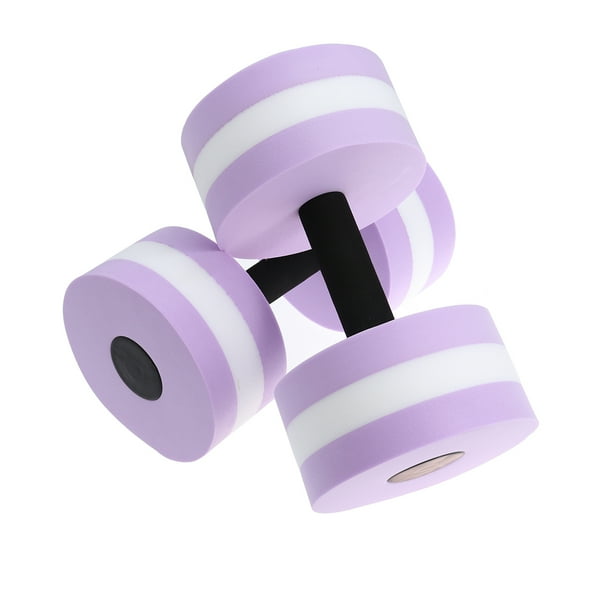 ColoMX 2 mancuernas de espuma EVA para ejercicios acuáticos, ideales para entrenamiento de resistencia en piscina y actividades aeróbicas.