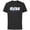 Black, variant on Mickey Mouse Head Disco Ball Happy New Year 2025 - Short Sleeve Cotton T-Shirt for Adults - Customized-Black
