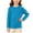 Sky Blue, variant on HAOTAGS Girls Long-Sleeve Crewneck Tops Soft, Breathable & Relaxed-Fit Everyday Tees Pink Size 2T