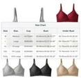 thumbnail image 2 of Lace Seamless Everyday Bras for Women, No Underwire Full Cup Brassiere, Comfortable Unlined Wirefree Bra, 2 of 7