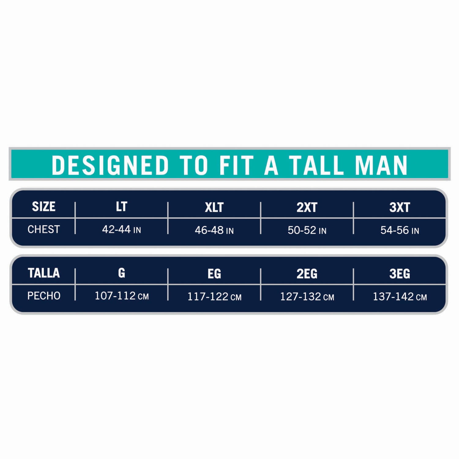 3xt Size Chart