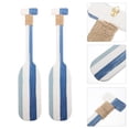thumbnail image 1 of FONDOTIN 2Set Wooden Oar Nautical Decorations for Home 50x10cm Windows Interior Design, 1 of 6