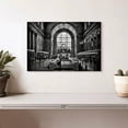 thumbnail image 2 of Elephant Stock Toronto Union Station 3:23pm Wall Art - Horizontal Canvas Wall Art - Living Room Wall Decor - Architecture Canvas - Black And Gray Decor By Brian Carson - 12" x 8", 2 of 8