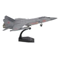 thumbnail image 2 of Modelo de avión a escala 1:72, modelo de avión de aleación fundida a presión simulada para adultos con soporte decorativo para tienda de juguetes en casa., 2 of 14