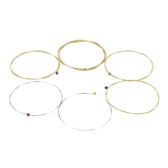 Cuerdas Orphee TX640 6pcs Acústica Popular Conjunto de Cuerdas de la Guitarra (0,012 a 0,053) Bronce Fosforado Media Tensión Orphee Cuerdas