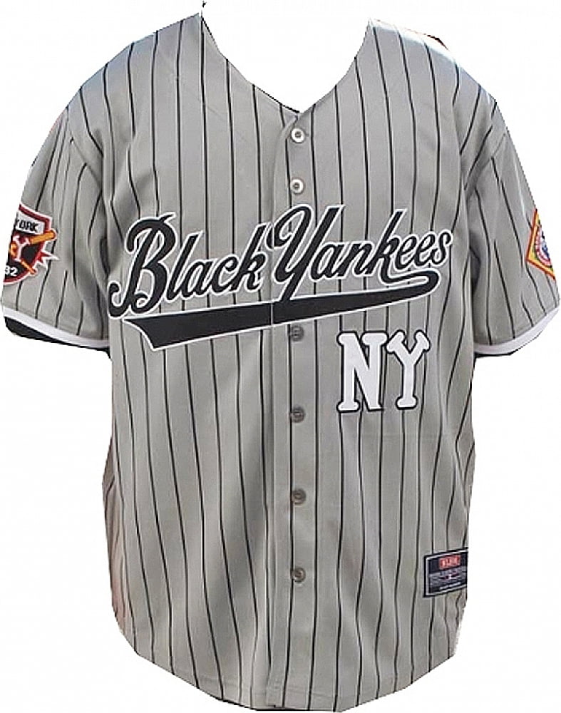 black and grey baseball jersey