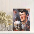 thumbnail image 2 of Qisvanset Cap Man Portrait Canvas Print 12x16 Inch Hallway Wall Decor, 2 of 8