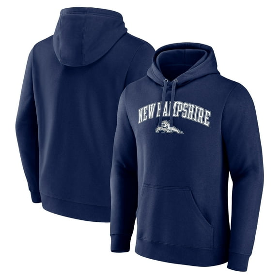 Men's Navy New Hampshire Wildcats Campus Pullover Hoodie