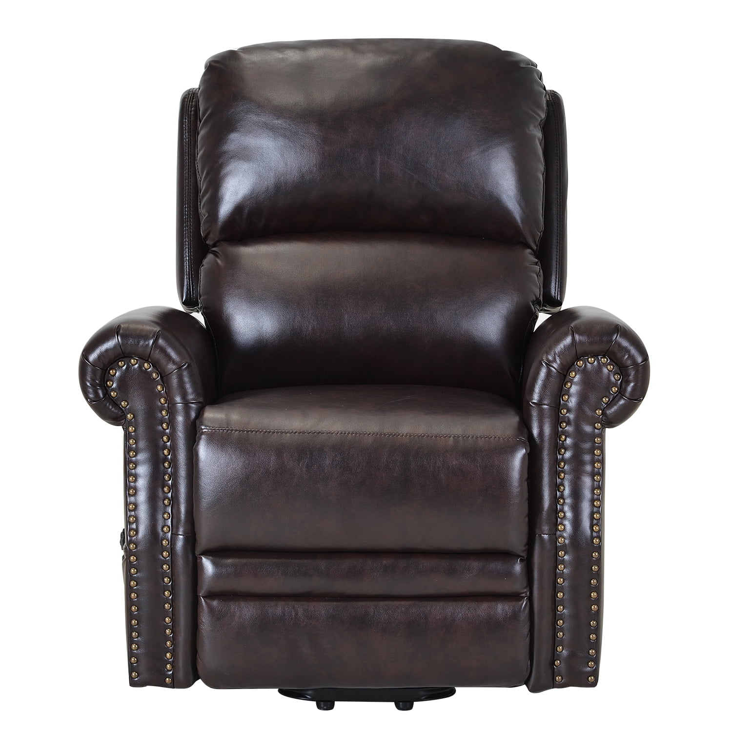 Kepooman PU Leather Power Lift Recliner Chair with Remote Control, Brown Kepooman PU Leather Power Lift Recliner Chair with Remote Control, Brown