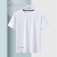 thumbnail image 2 of Mens Short Sleeve Shirts, Men's Cooling Ice Silk Running Shirts Quick Dry Short Sleeve Athletic Gym T-Shirts Outdoor Workout Tshirts, 2 of 6