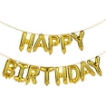 thumbnail image 2 of Mr. Pen- Happy Birthday Balloons, 15 pcs, Gold, Happy Birthday Banner, Happy Birthday Balloons Letters, 2 of 9
