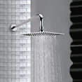 thumbnail image 3 of Regadera Cuadrada Acero Inox 8 Pulgadas Metal Lumax ML-5004, 3 of 7