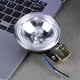 thumbnail image 1 of Encendiendo 12V55W Luz antiniebla para automóvil Luz de trabajo Lámpara redonda de 3 pulgadas Luz de marcha atrás (Blanco), 1 of 9