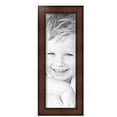 thumbnail image 2 of ArtToFrames 7" x 21" Honors Mahogany Picture Frame, 7x21 inch Brown Wood Poster Frame (WOM-5155), 2 of 7