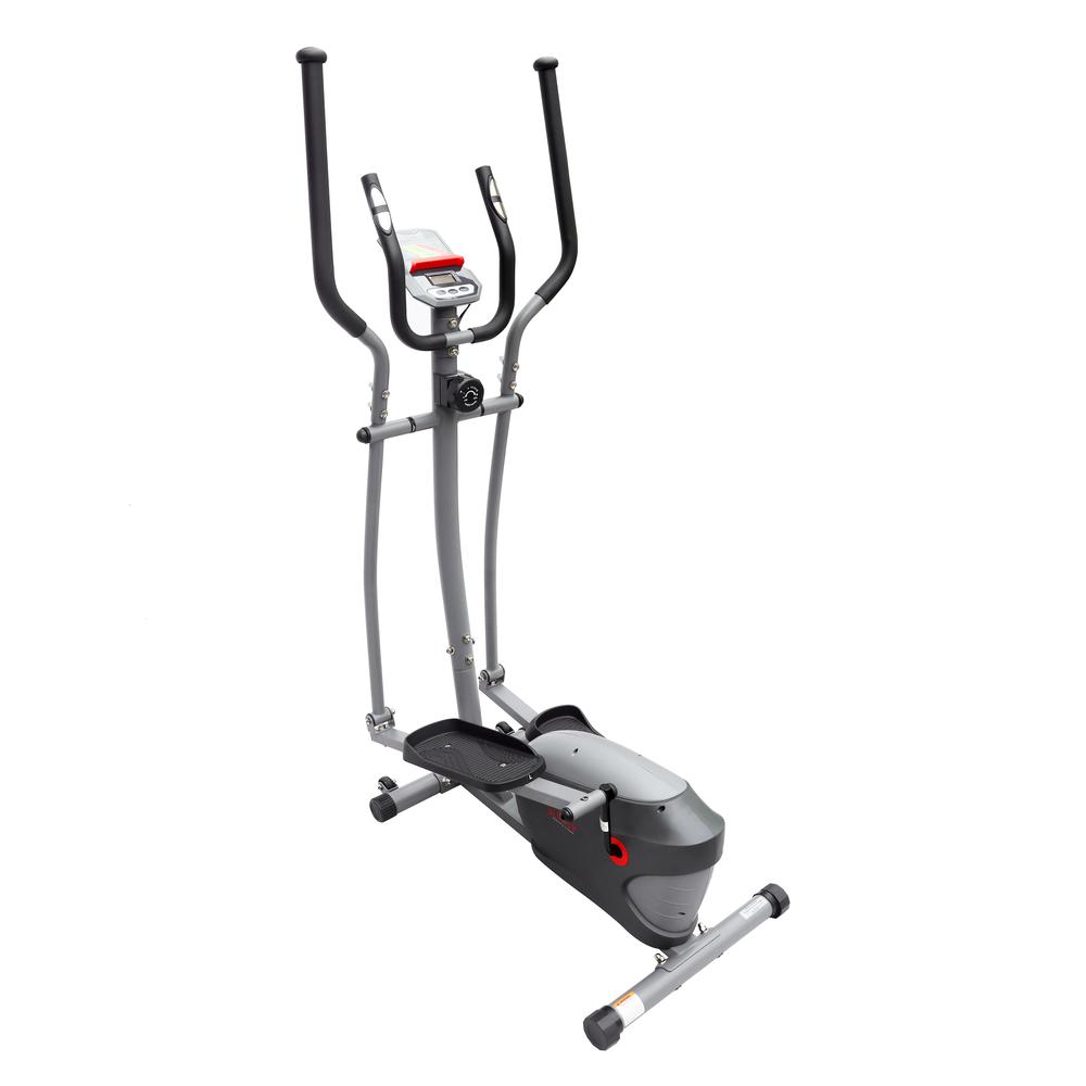 Sunny Health & Fitness Connected Low Impact Elliptical, Performance Interactive Series w Smart Bluetooth & FREE SunnyFit® App- SF-E320033