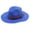 AB269 Blue, variant on Bainana Sun Hat For Women Men Wide Brim Casual Lightweight Solid Color Straw Hat For Summer Outdoor