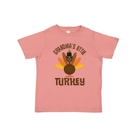 

Inktastic Thanksgiving Grandma Little Turkey Gift Toddler Boy or Toddler Girl T-Shirt