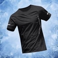 thumbnail image 5 of ZHOGXU Daily Solid Color Sports Style Crew Neck Short Sleeve Men's T Shirts Comfortable Everyday Wear, 5 of 5